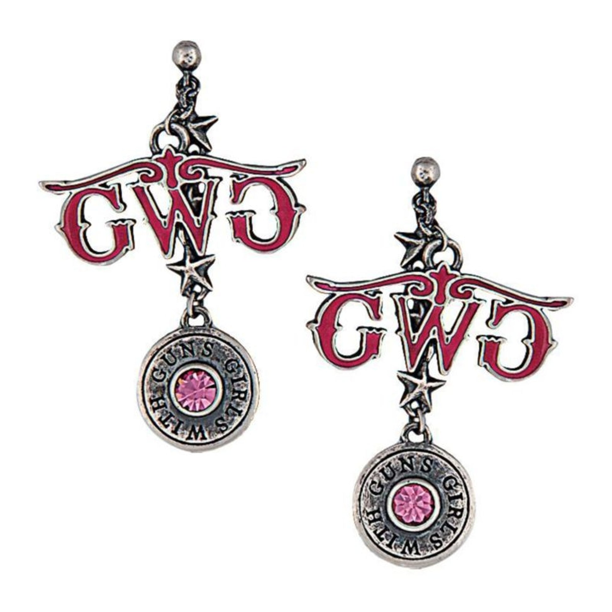 Montana Girls with Guns Dangling Bullets Earrings