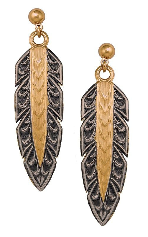 Classics Hawk Feather Dangle Earrings