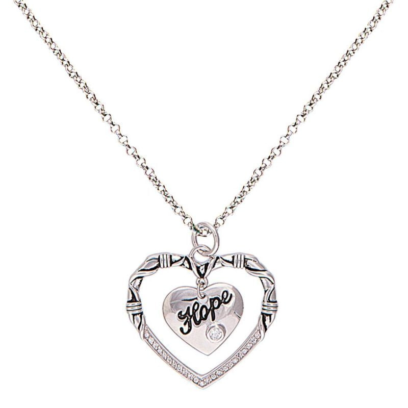 Montana Silver A Cowgirls Heart Of Hope Necklace