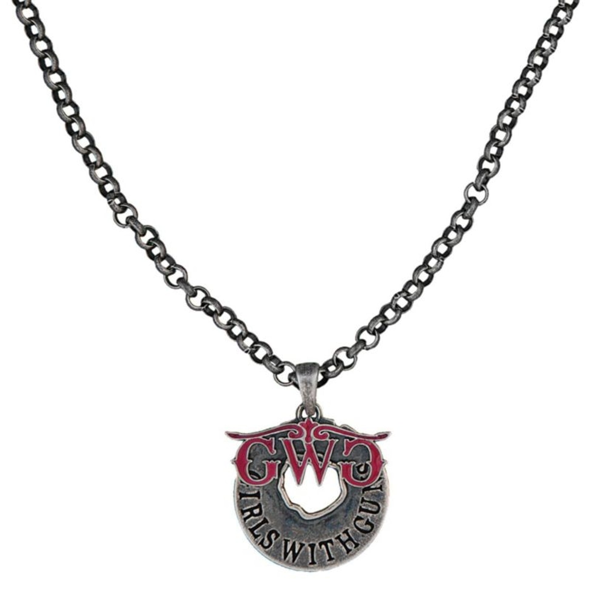 Montana Girls with Guns Bullet Charm Necklace