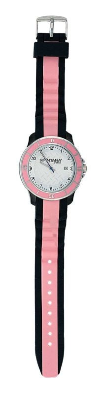Montana Silver Brown And Pink Sports Watch