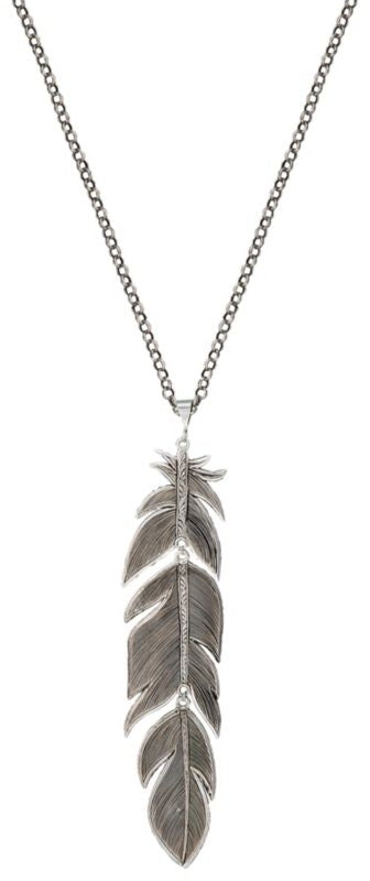 Montana Giant Thunderbird Feather Necklace