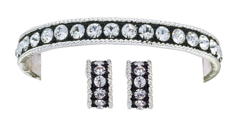Montana Crystal Shine Bracelet/Earring Set