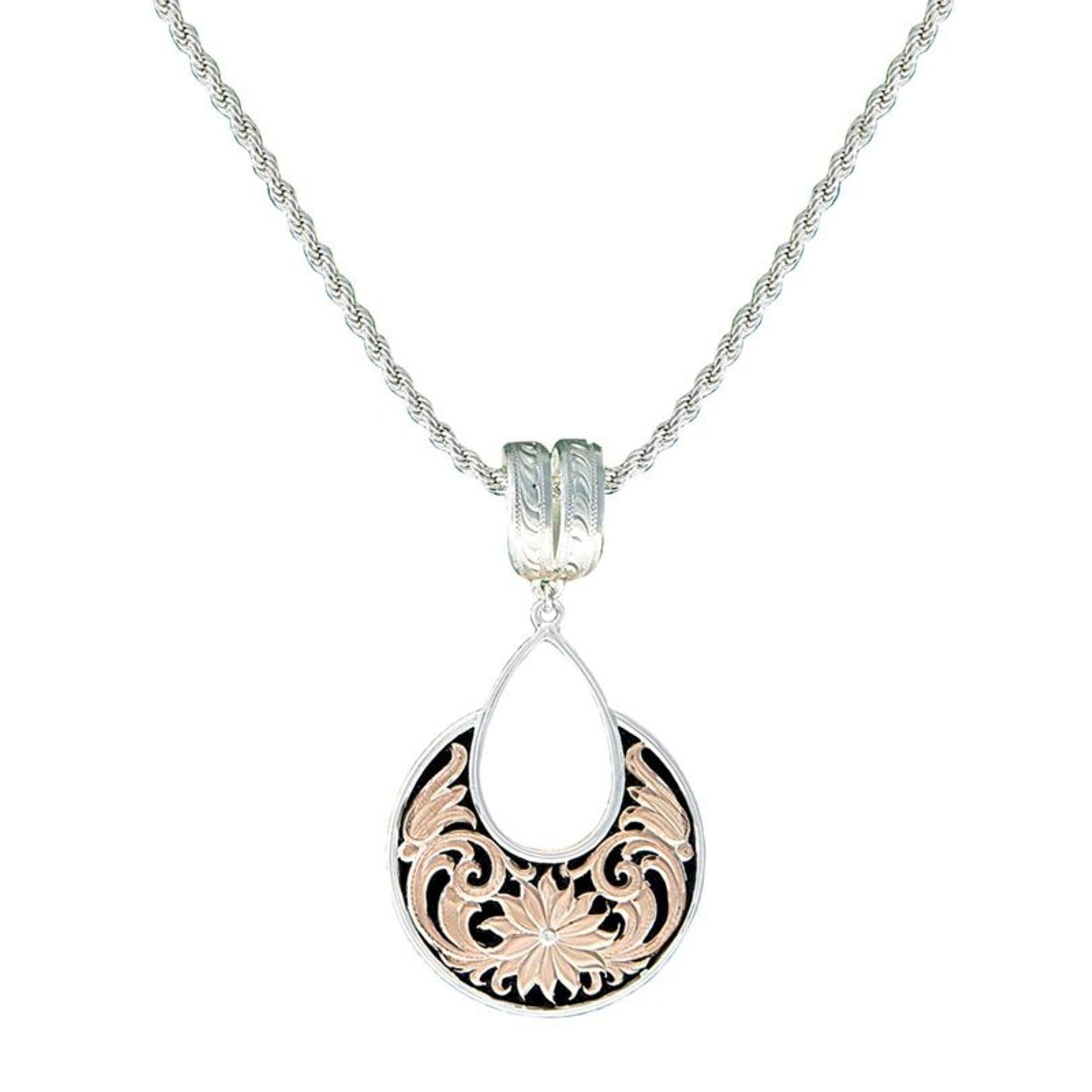 Montana Rose Gold Bitterroot Garden Necklace