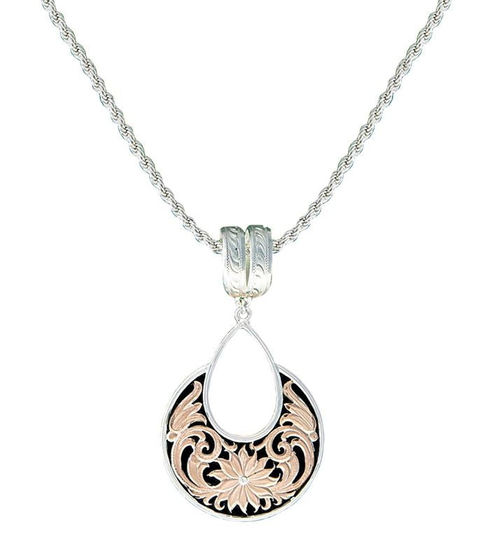 Montana Rose Gold Bitterroot Garden Necklace