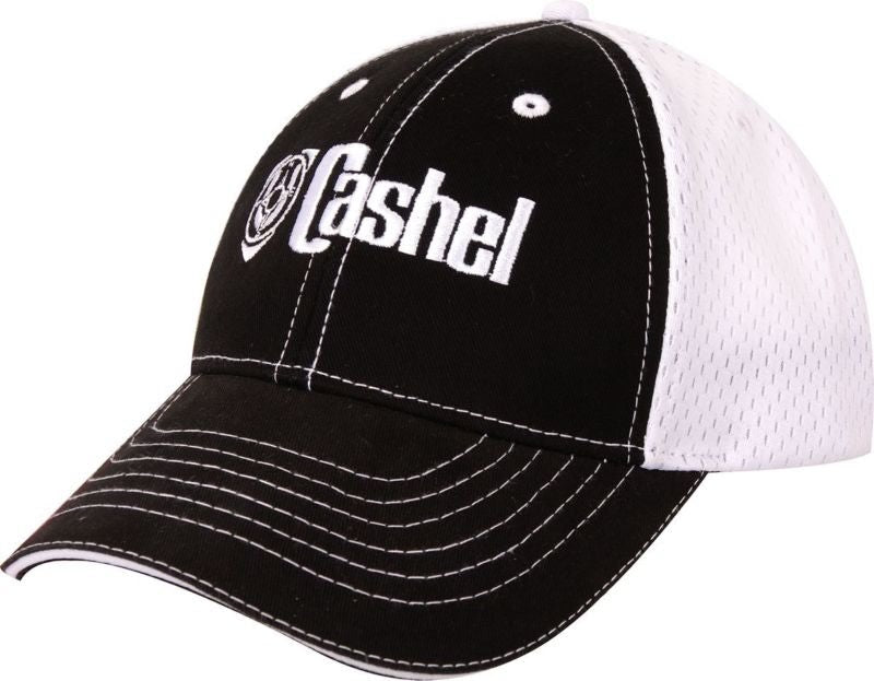 Cashel Ball Cap Black/White Letter