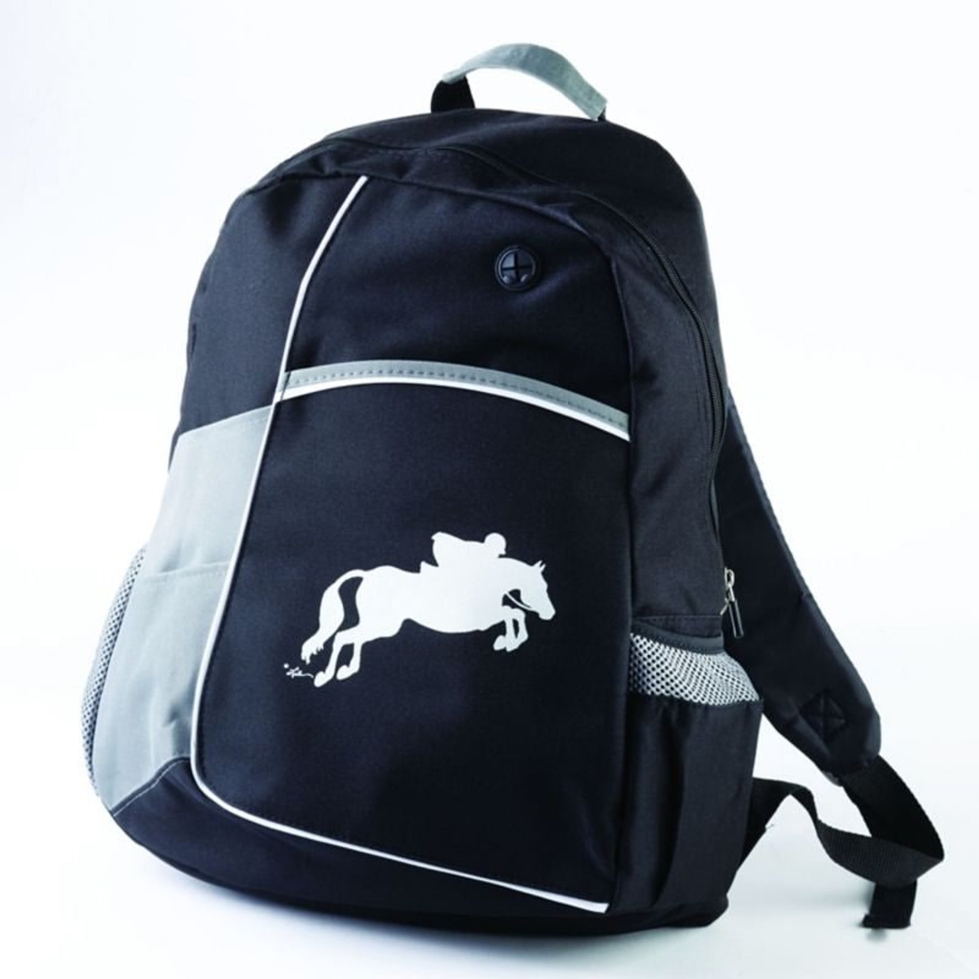 Jumper Horse BackpackBk/Wh