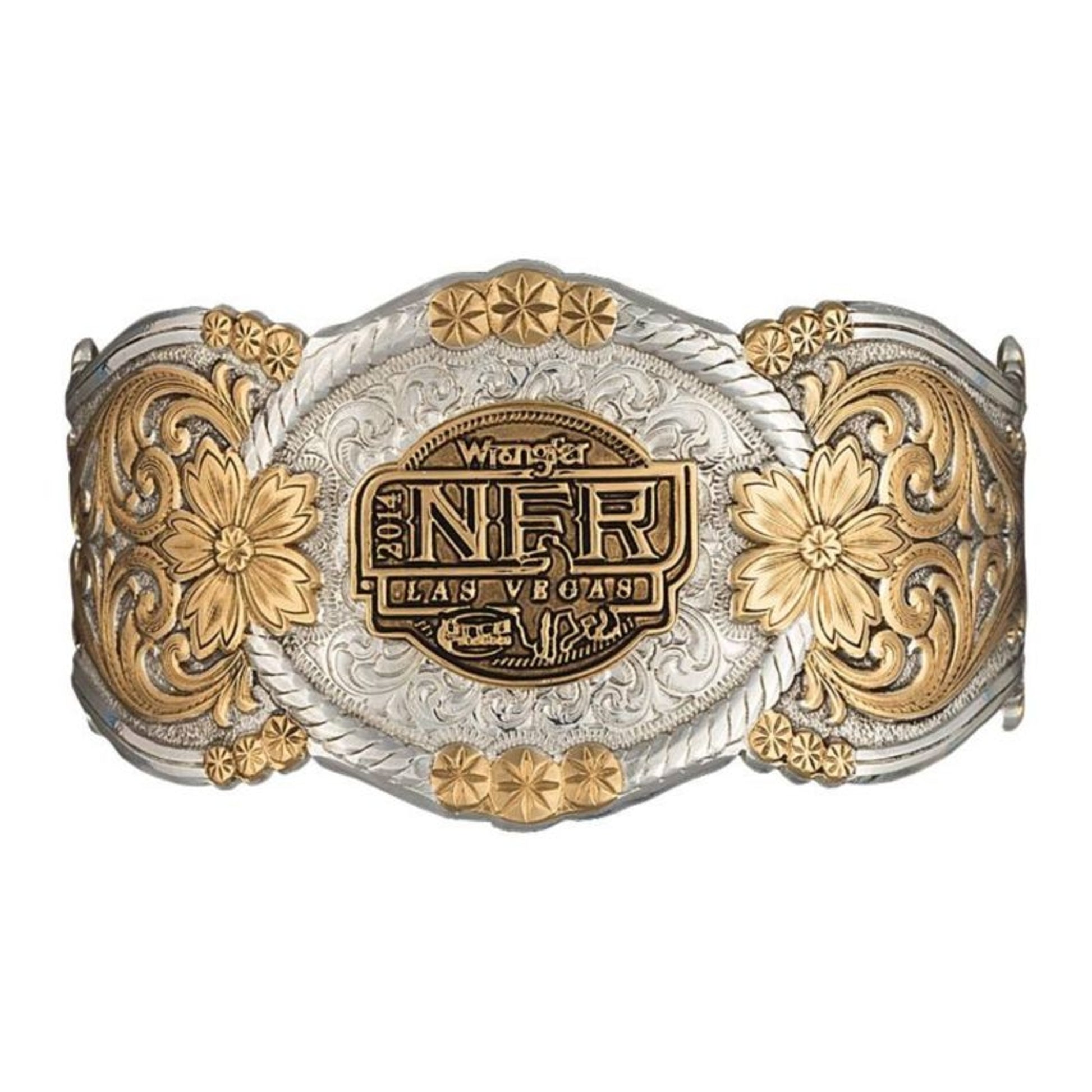 Montana 2014 WNFR Heirloom Gold Corsage Bracelet