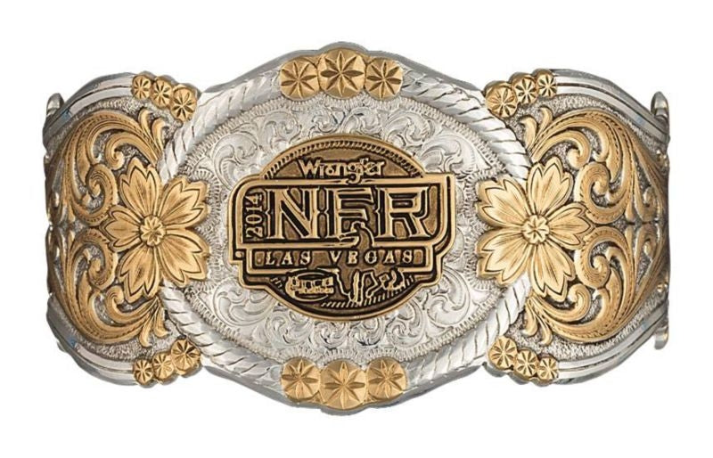Montana 2014 WNFR Heirloom Gold Corsage Bracelet