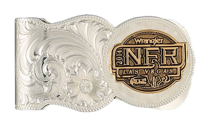 Montana Silver 2014 WNFR Scalloped Money Clip