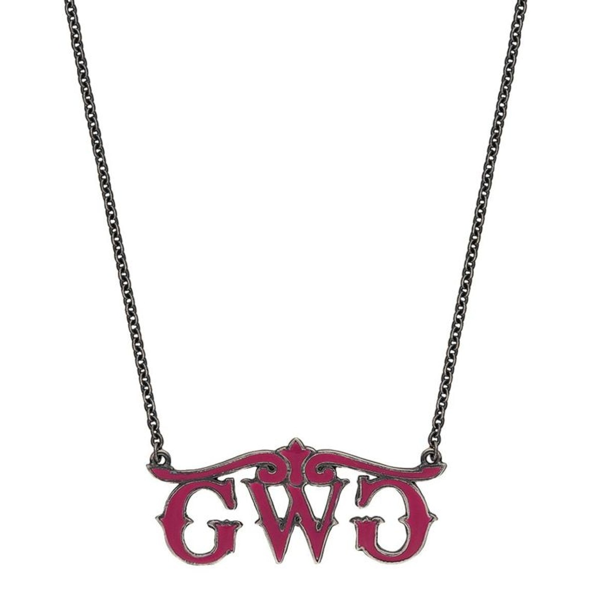 Montana Silver Girls With Guns Logo Necklace