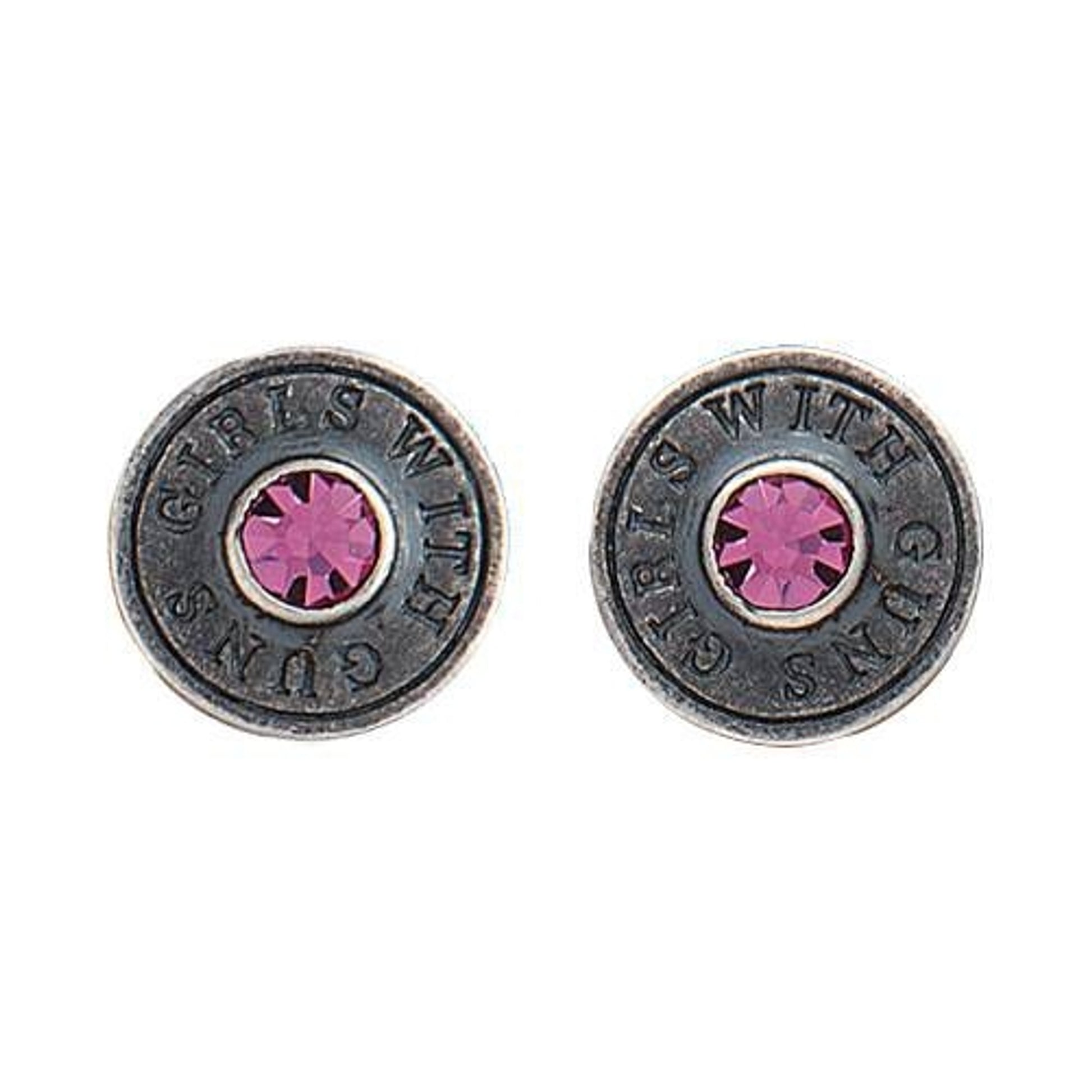 Montana Girls with Guns Back of Bullet Earrings