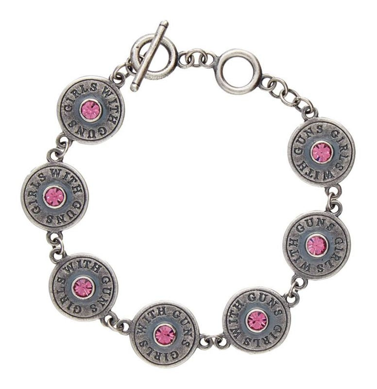 Montana Girls with Guns Back of Bullet Link Bracelet