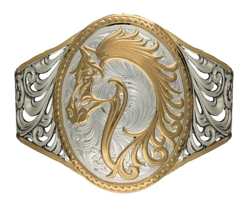 Portrait Of A Cowgirls Love Cuff Bracelet
