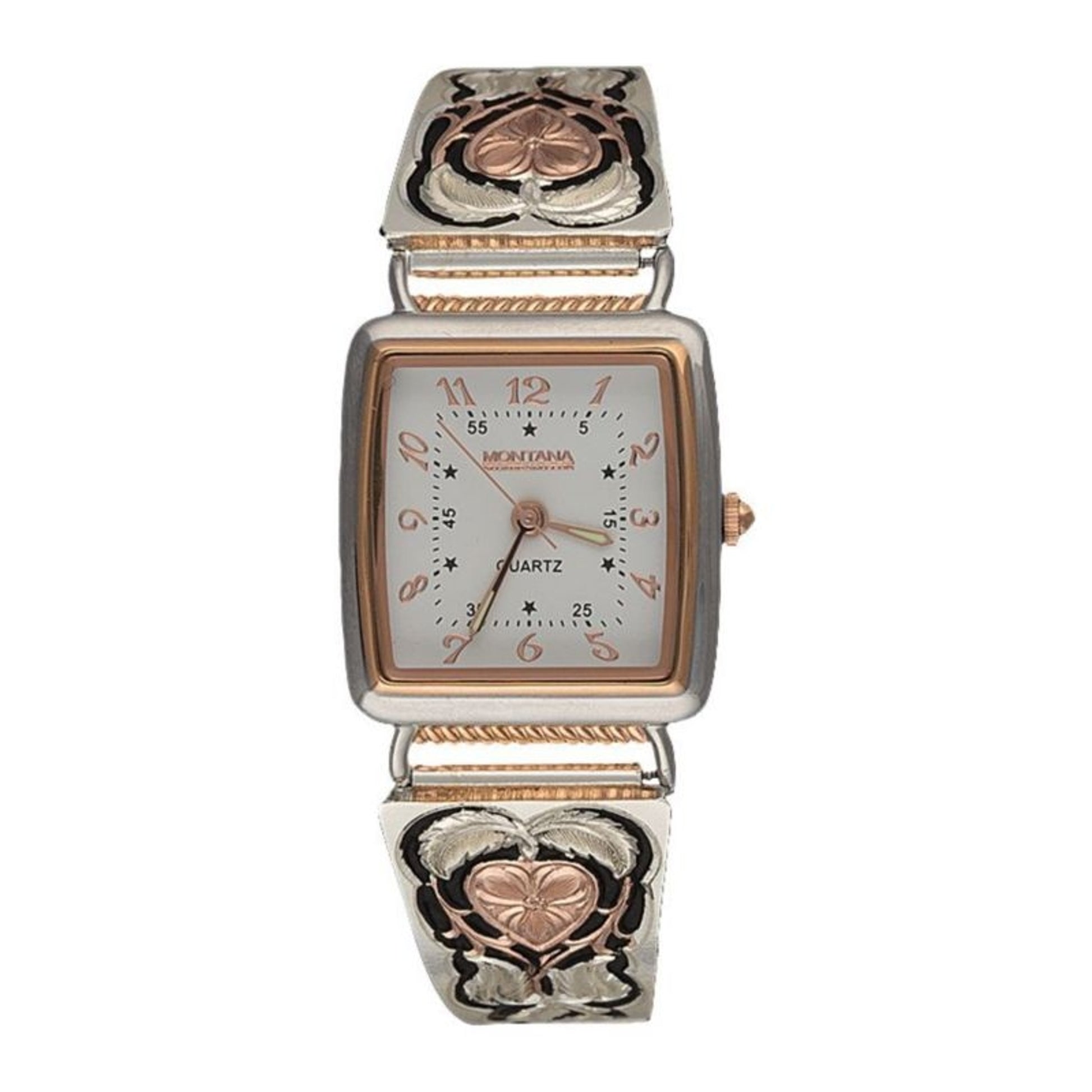 Rose Gold Hearts Of Gold Expansion Band Watch