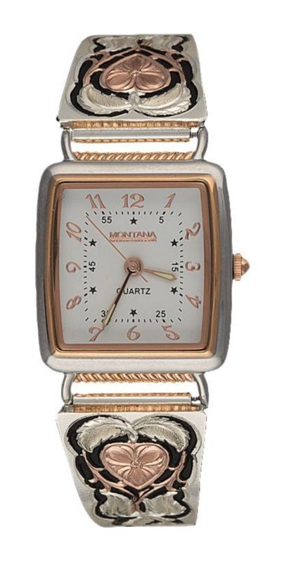 Rose Gold Hearts Of Gold Expansion Band Watch