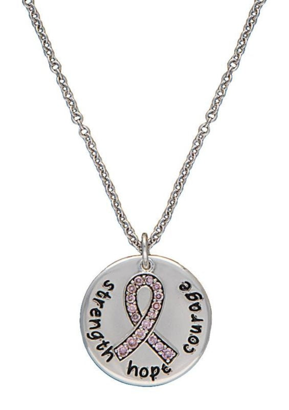 Montana Tough Enough to Wear Pink Coin Necklace