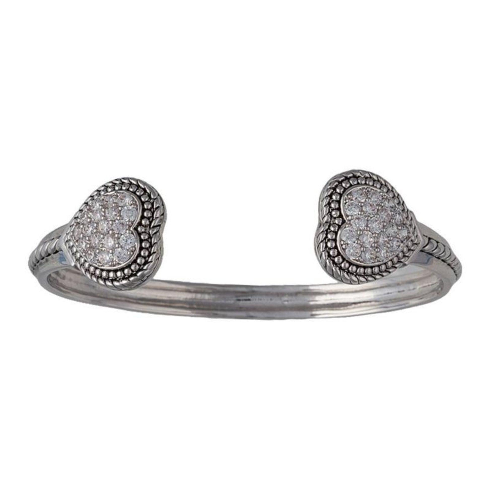 MontanaSilver 2 My Cowgirl Heart Torque Bracelet