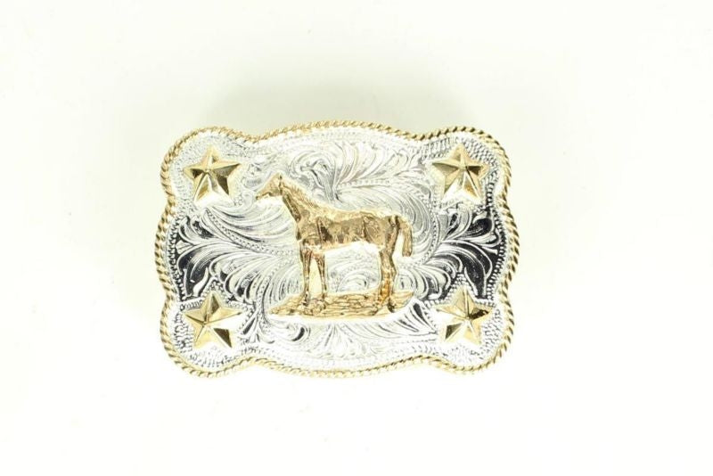 Crumine Kids Standing Horse Buckle 2 x 2.75