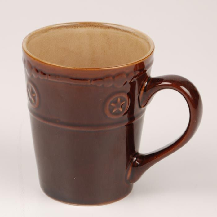 Western Moments Silverado Mug Set Dark Brown