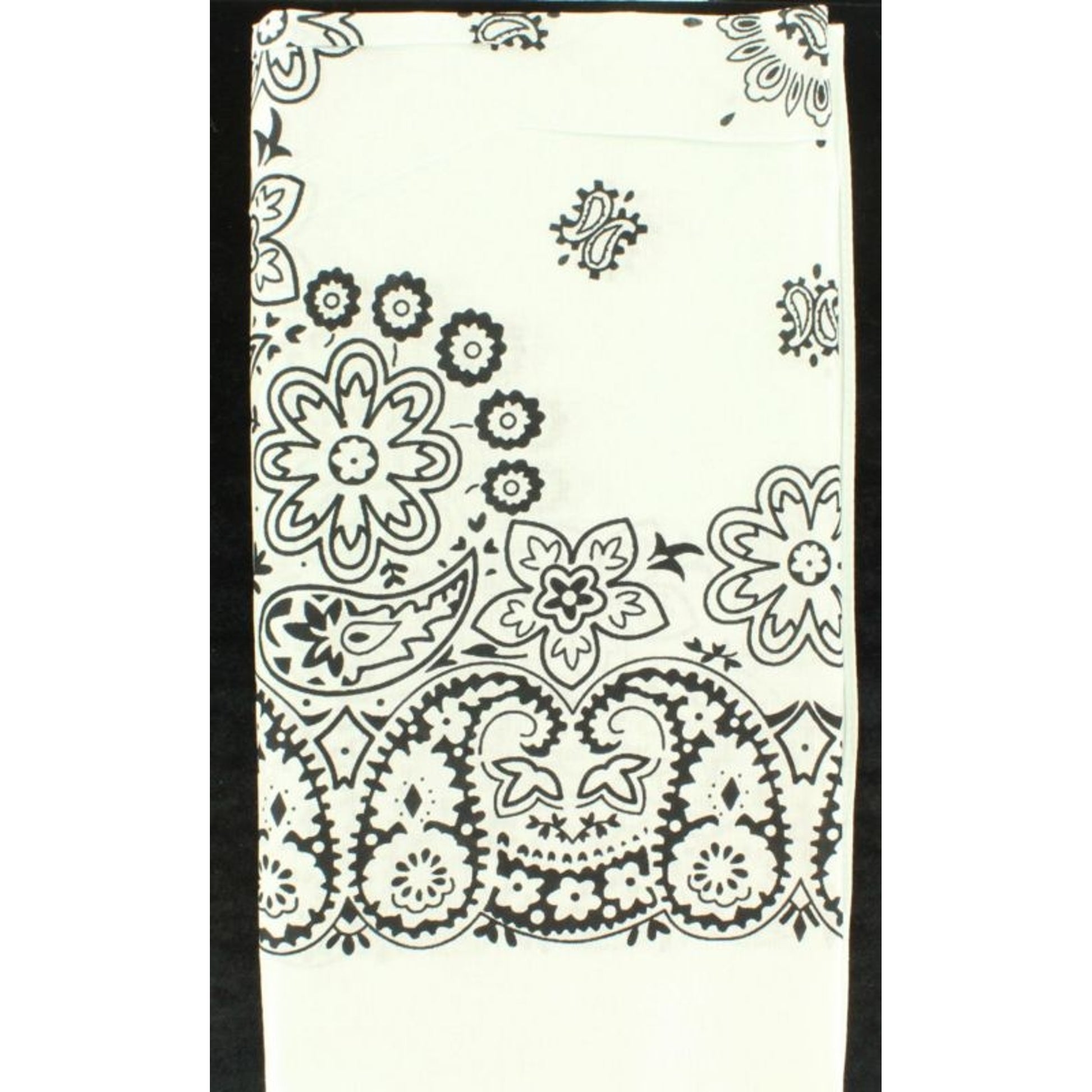 M And F Western Bandana 27 x 27 Black