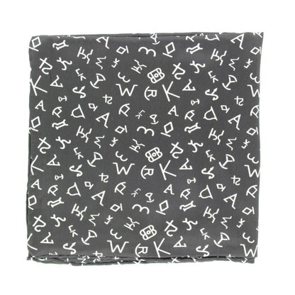 M And F Western Brands Wild Rag 33 x 33 Black