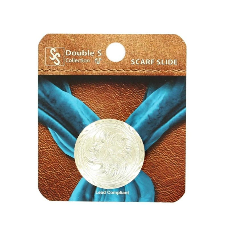 M And F Western Concho Scarf Slide