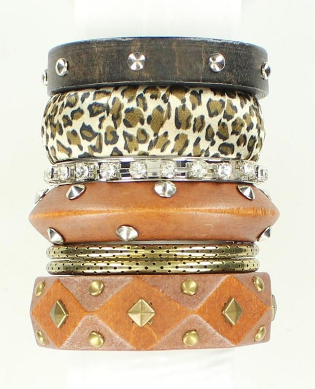 Blazin Roxx Bangle SetBrown