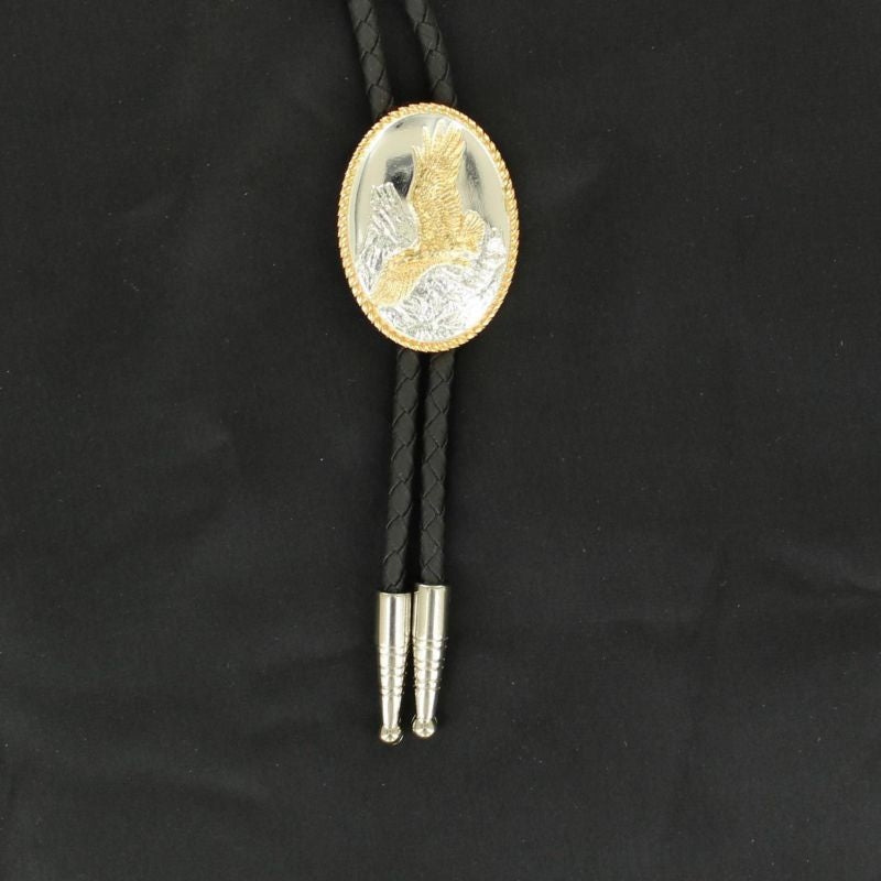 Double S Bald Eagle Bolo