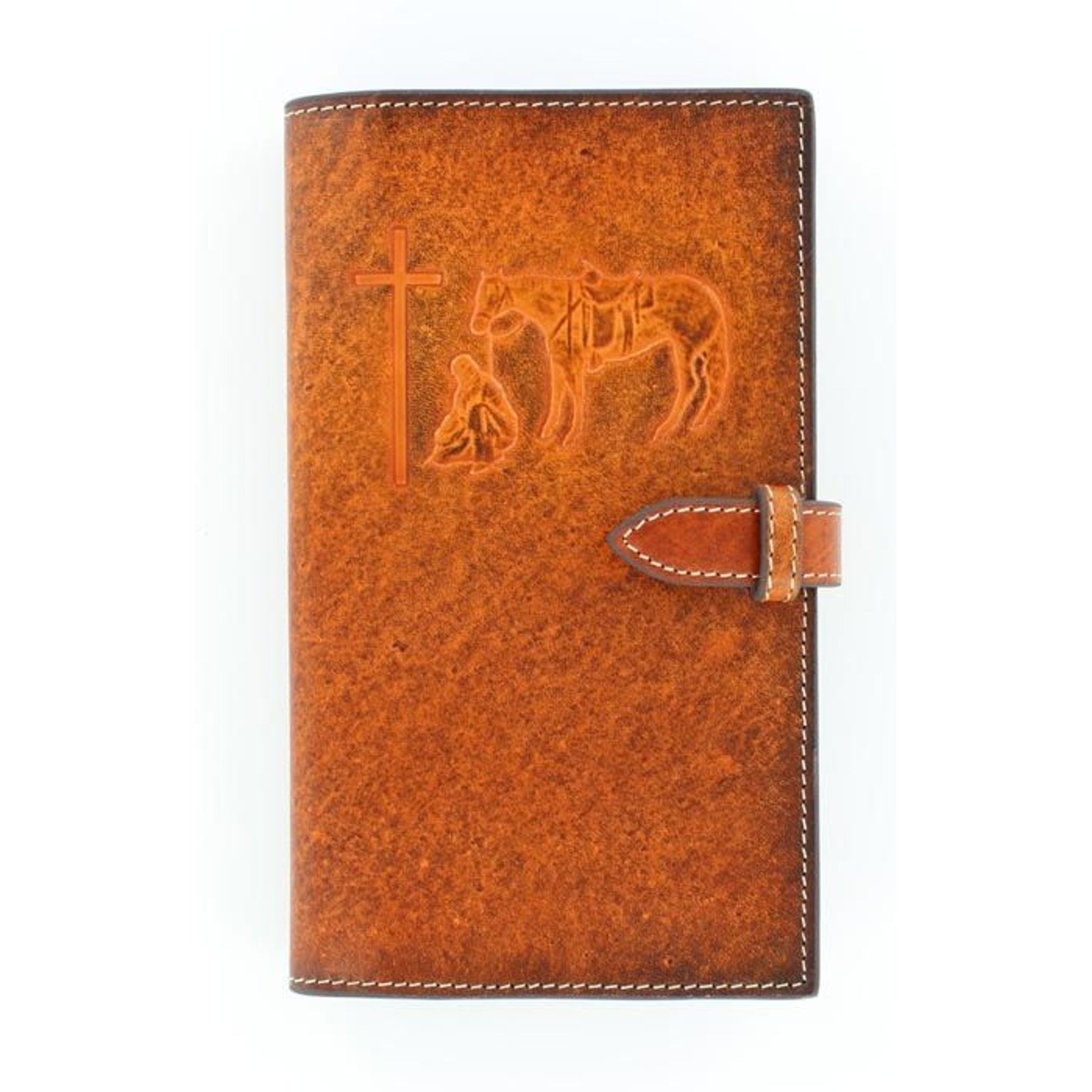 Nocona Cowboy Prayer Bible CoverBk/Wh
