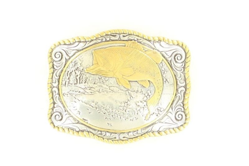 Crumrine Vintage Vintage Bass Two Tone Buckle