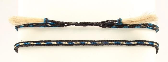 M-F Western Three Stand Color Horsehair Hatband
