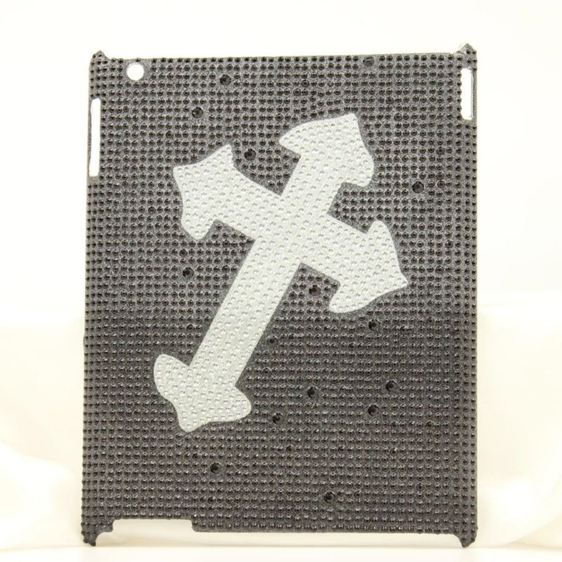 Nocona Crystal Cross Ipad4 CoverBk/Wh
