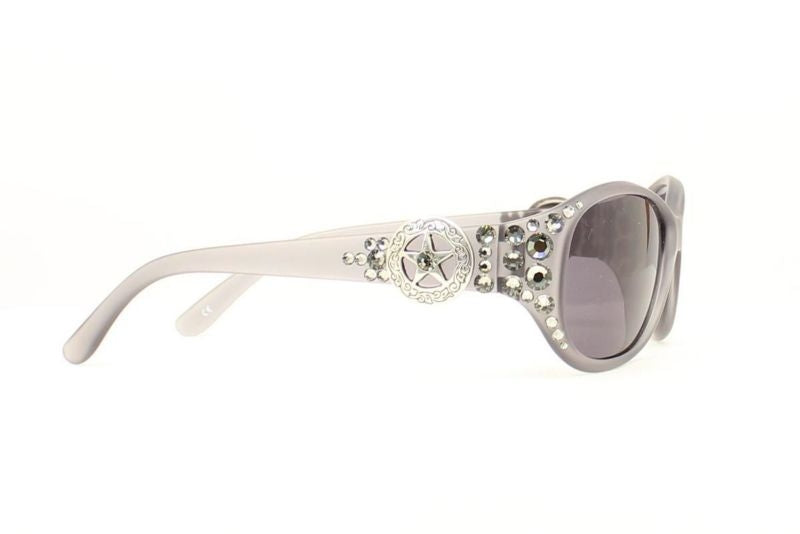Blazin Roxx Womens Star /Diamond Sunglasses Gry