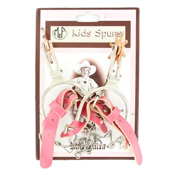 Kids Spur SetBk/Wh