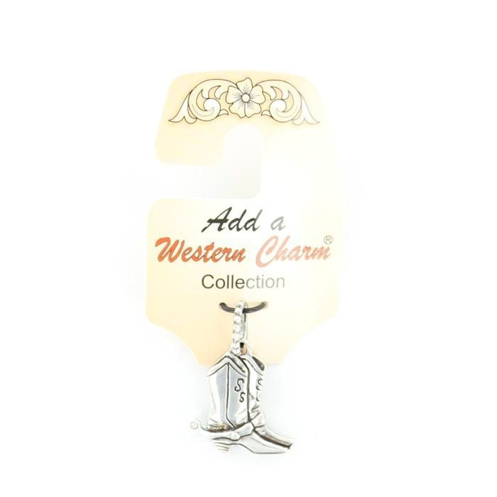 Western Charm Boots CharmBk/Wh
