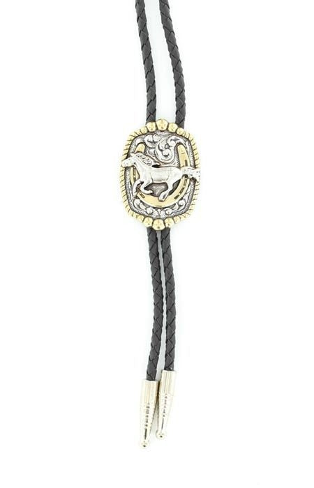 Double S Running Horse Bolo