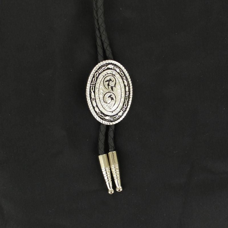 Double S Oval with Rope Bolo