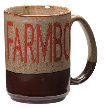 Western Moments Farmboy MugTan Brown