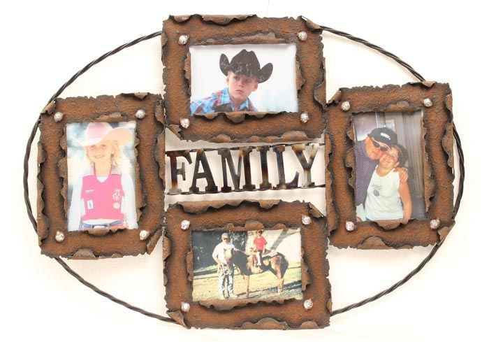 Western Moments Family Multi Pic Frame