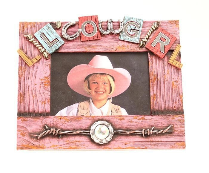 Western Moments Lil Cowgirl Frame Steel