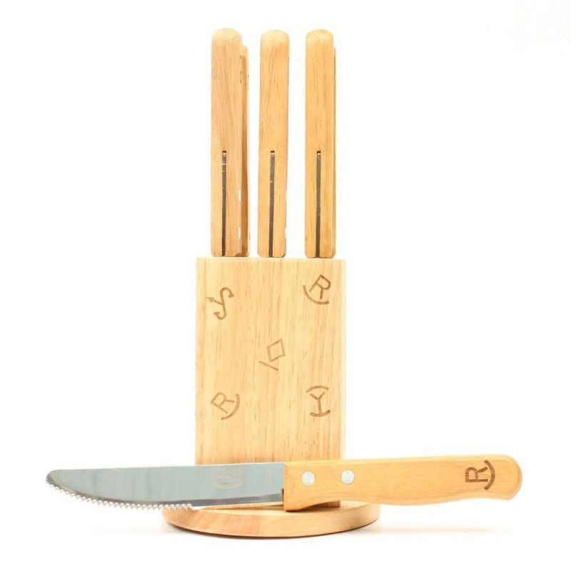 Western Moments Rustic Ranch Knife Set
