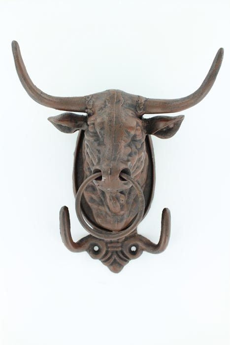 Western Moments Bull Wall Hanger