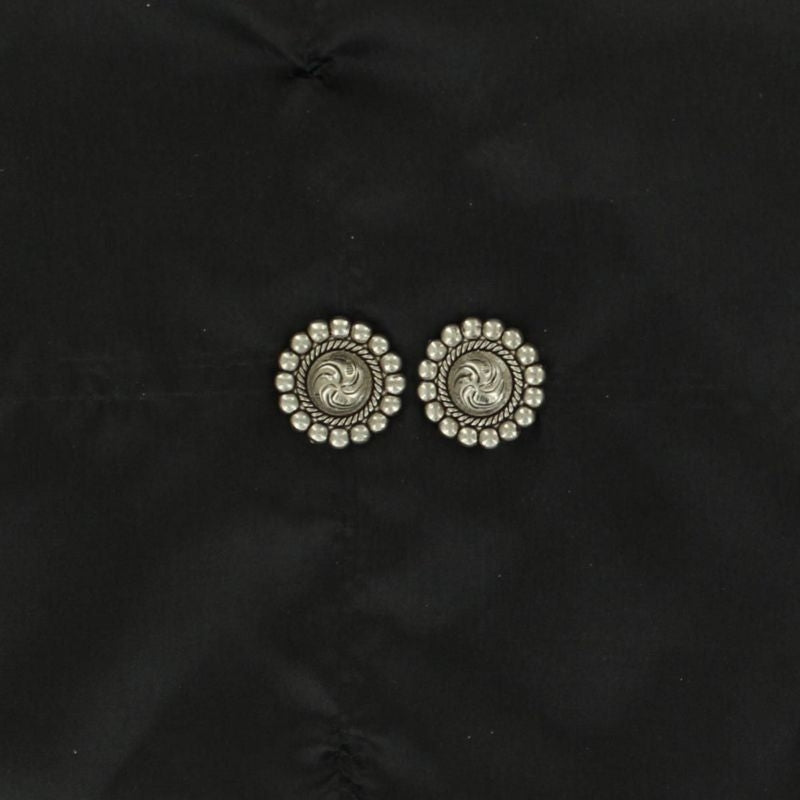 Lightning Ridge Bead Concho Earrings