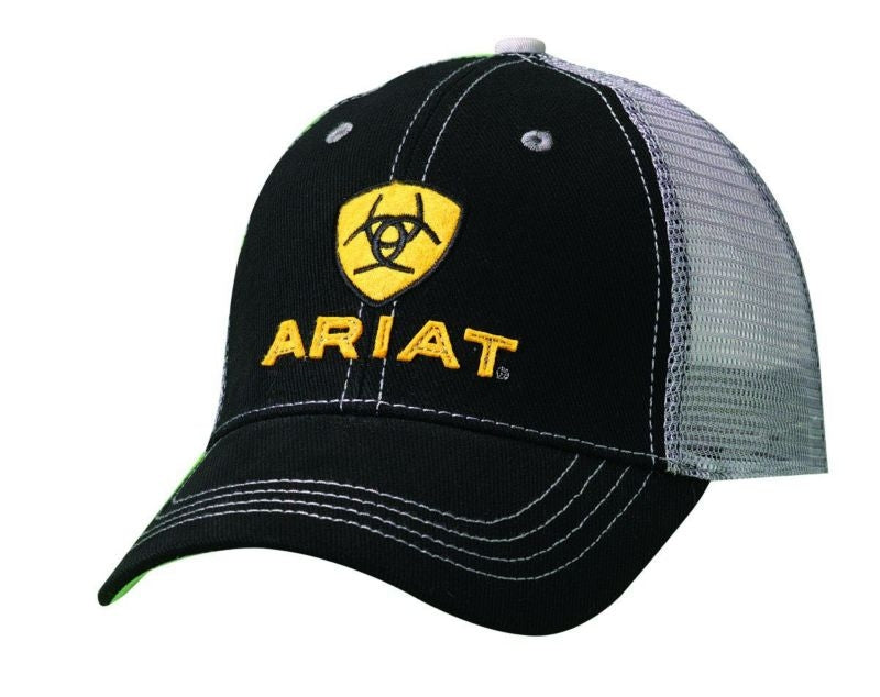 Ariat Embroidered Logo Camo Cap Black