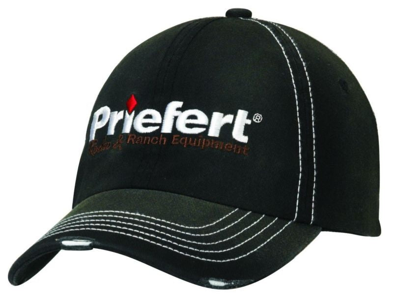 Priefert Baseball Cap Black