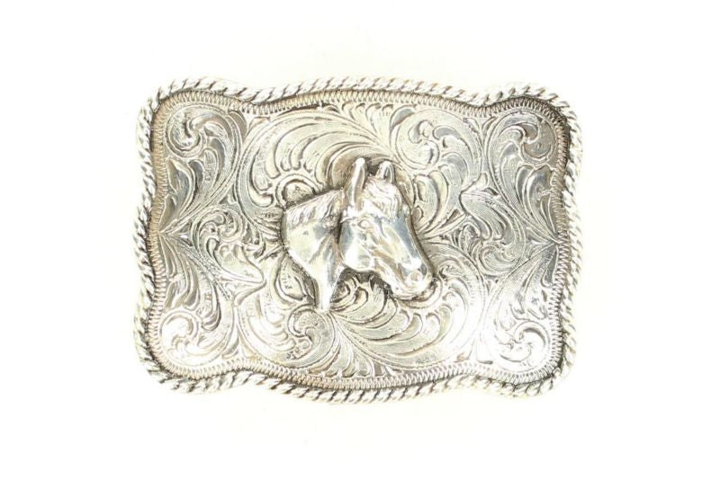 Crumine Horse Head Buckle 2.5 x 3.5