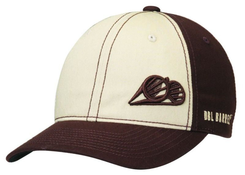 Dbl Barrel Mens Logo Baseball Cap Brn