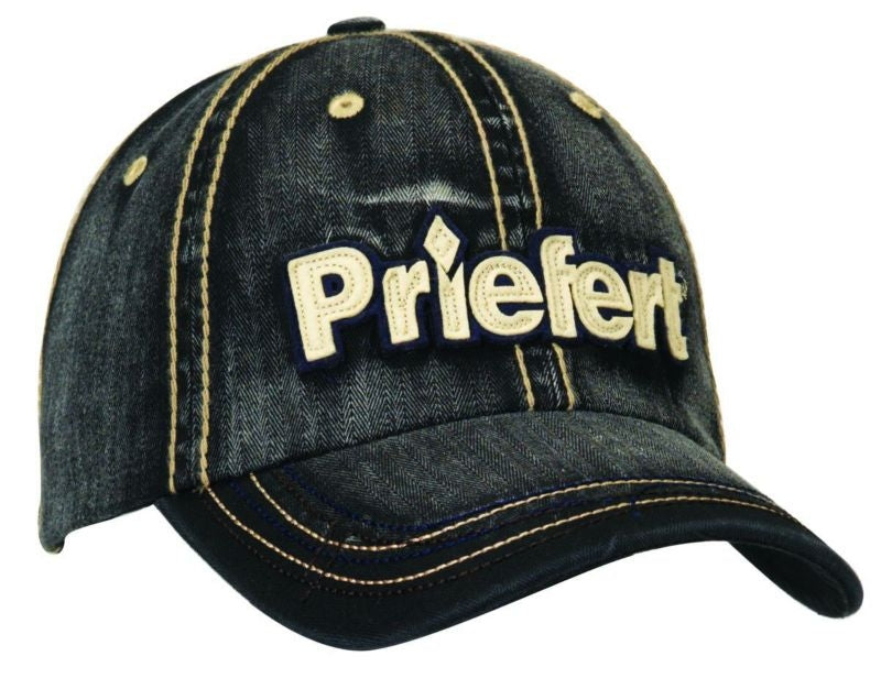 Priefert Logo Cap Black Tan