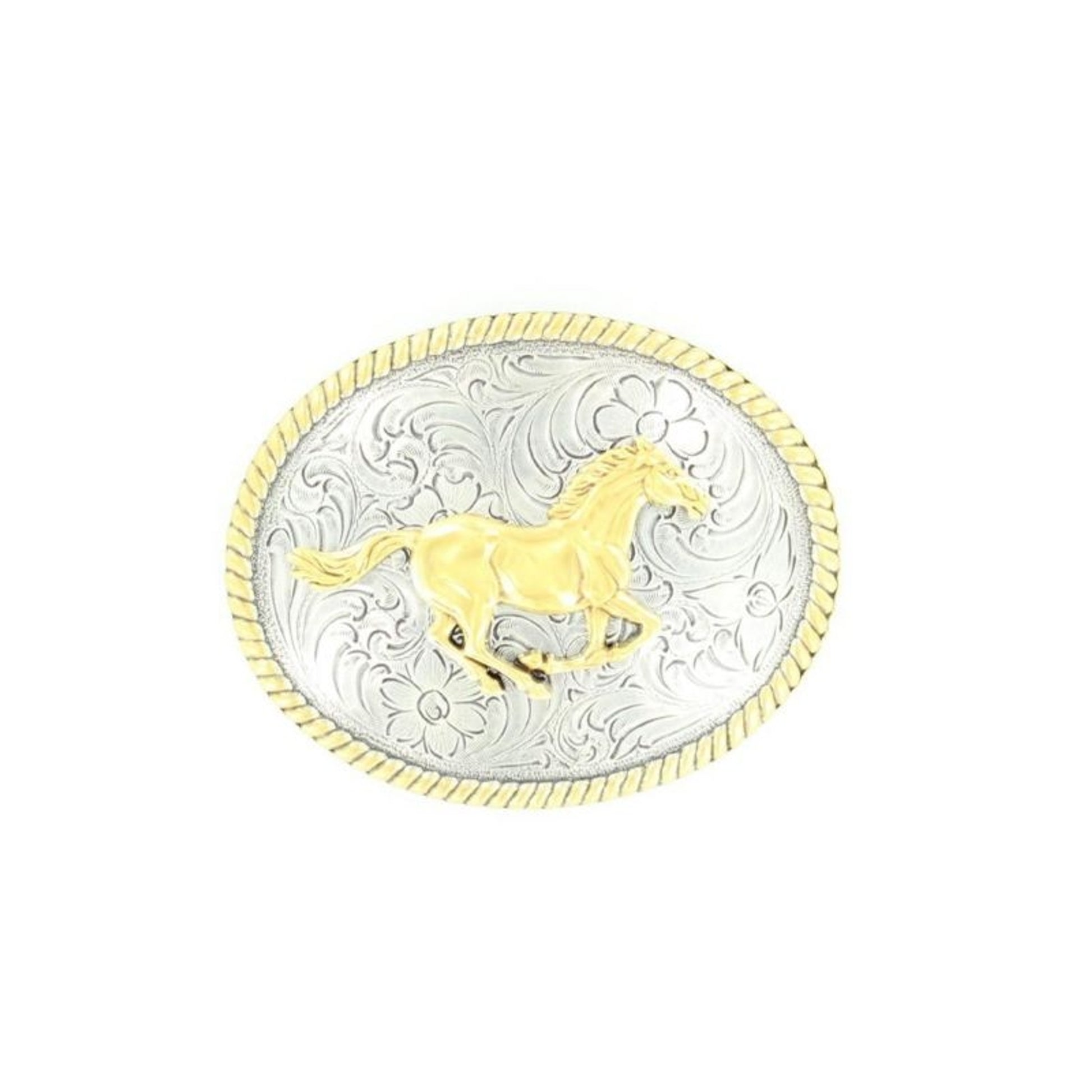 Nocona Ladies Running Horse Buckle 3 x 3.75